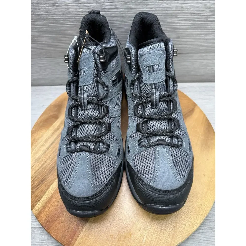 Hi-Tec Men's Ravus Mid Waterproof Lightweight Suede Leather Hiking Size 9